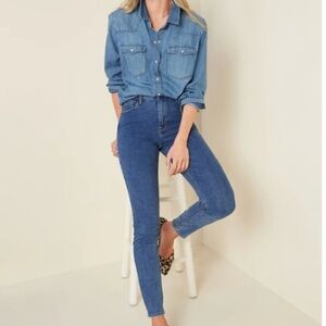 Old Navy Rockstar TALL Skinny High Rise Jeans